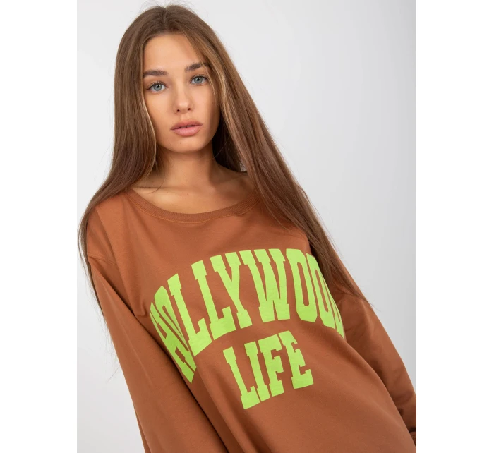 Mikina VI BL 3102.01P hnědo-zelená Mikina VI BL 3102.01P hnědo-zelená