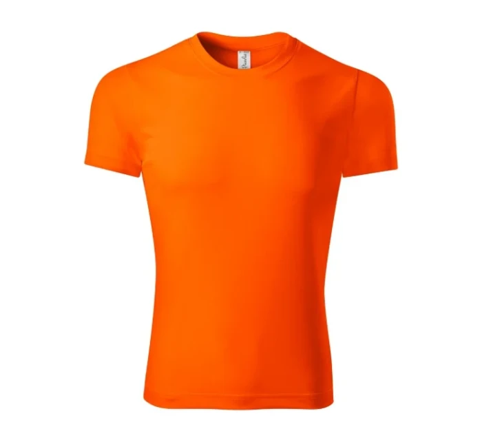 Pixel tričko unisex neon orange