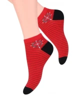 Dámské kotníkové ponožky Steven art.114