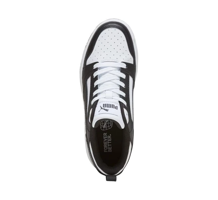 Dětské boty Rebound Lo Mid white and black 01 model 21396401 - Puma