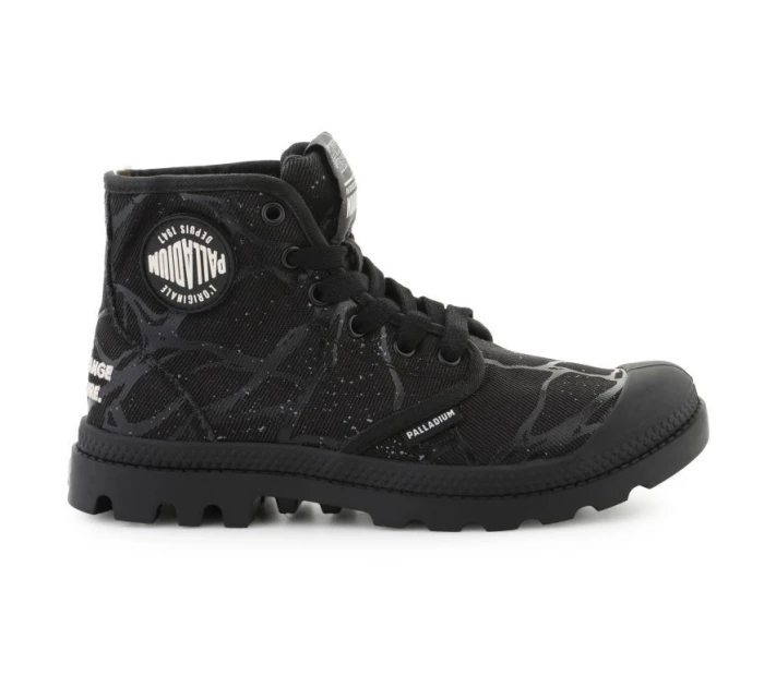 Palladium Stranger Things Pampa Hi Tunnels 94626-008-M Black