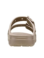 Sandal beige 214 dámské žabky model 22180027 - Crocs Sandal beige 214 dámské žabky model 22180027 - Crocs
