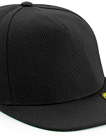 Beechfield B 660 5 panelová kšiltovka s rovným kšiltem 53.0660 black/black/black