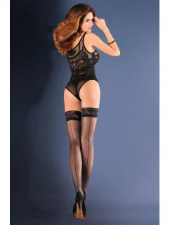 Gabriella Erotica Calze Linette Code 642 barva:nero