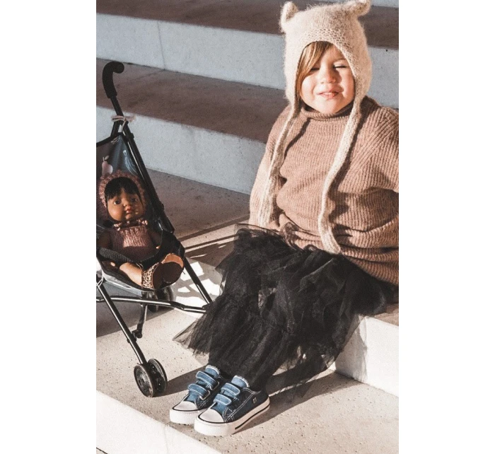 Dětské Tenisky Na Suchý Zip BIG STAR model 21545397 Tmavě Modré - Big Star Shoes Dětské Tenisky Na Suchý Zip BIG STAR model 21545397 Tmavě Modré - Big Star Shoes