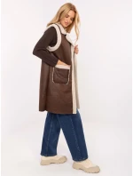 Kamizelka IT KZ model 21309901 brązowy - FPrice Kamizelka IT KZ model 21309901 brązowy - FPrice