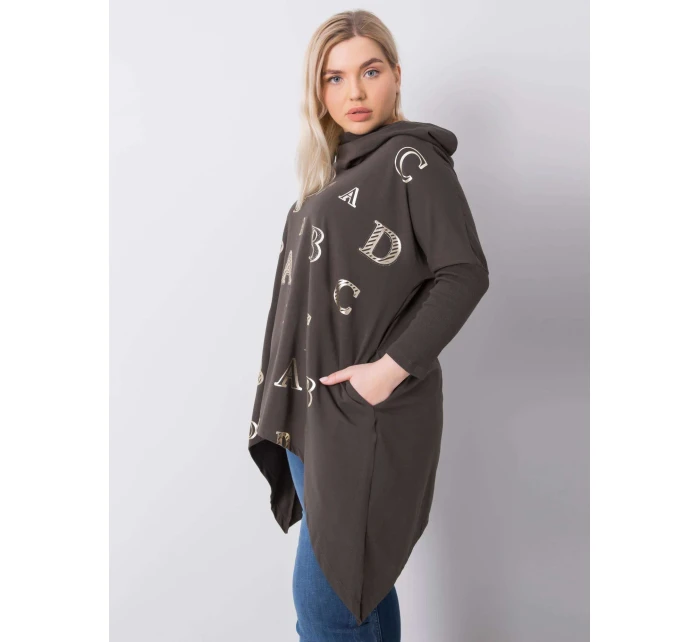 Halenka RV BZ 6458.46P tmavá khaki