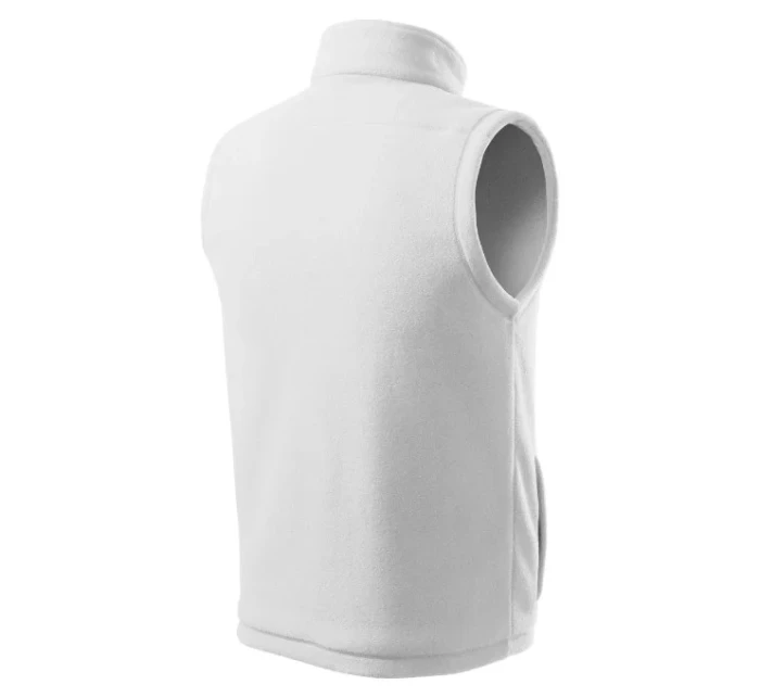 Next fleece vesta unisex bílá