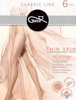 Dámské punčochové kalhoty model 7282919 SKIN 6 DEN - Gatta