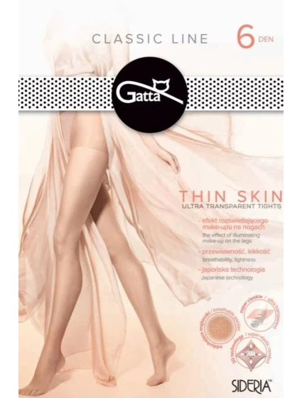 Dámské punčochové kalhoty model 7282919 SKIN 6 DEN - Gatta