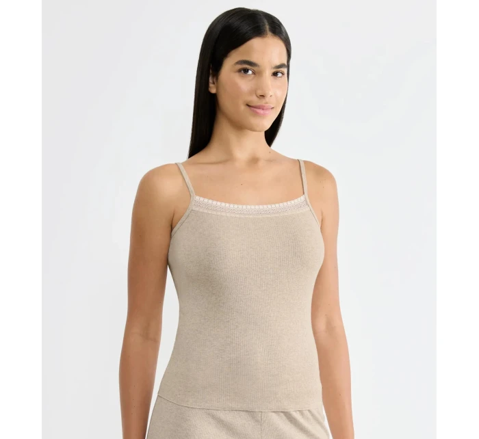 sloggi GO Ribbed Spaghetti Top - GRAY - SLOGGI GRAY - SLOGGI sloggi GO Ribbed Spaghetti Top - GRAY - SLOGGI GRAY - SLOGGI