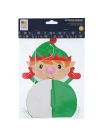 ARTICASA PAPÍROVÁ DEKORACE 15x20 cm ELF ARTICASA PAPÍROVÁ DEKORACE 15x20 cm ELF