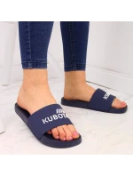 Plážové žabky basic Kubota W KUB1B navy blue