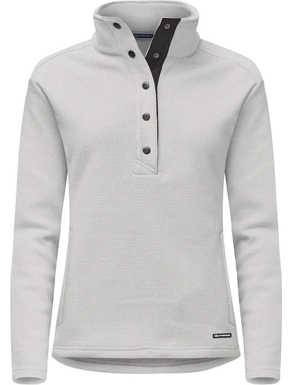 Cutter & Buck Hunts Fleece Women Dámská fleecová mikina "Hunts Point" 68.8429 silver Cutter & Buck Hunts Fleece Women Dámská fleecová mikina "Hunts Point" 68.8429 silver