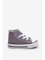 Dětské Vysoké Tenisky Šedá Filemon Dětské Vysoké Tenisky Šedá Filemon