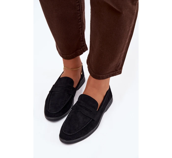 Dámské z eko semiše černé model 21900403 - Boto Dámské z eko semiše černé model 21900403 - Boto