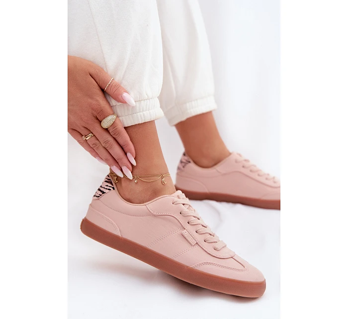 Dámské tenisky z Big Star Růžové model 22040032 - Big Star Shoes