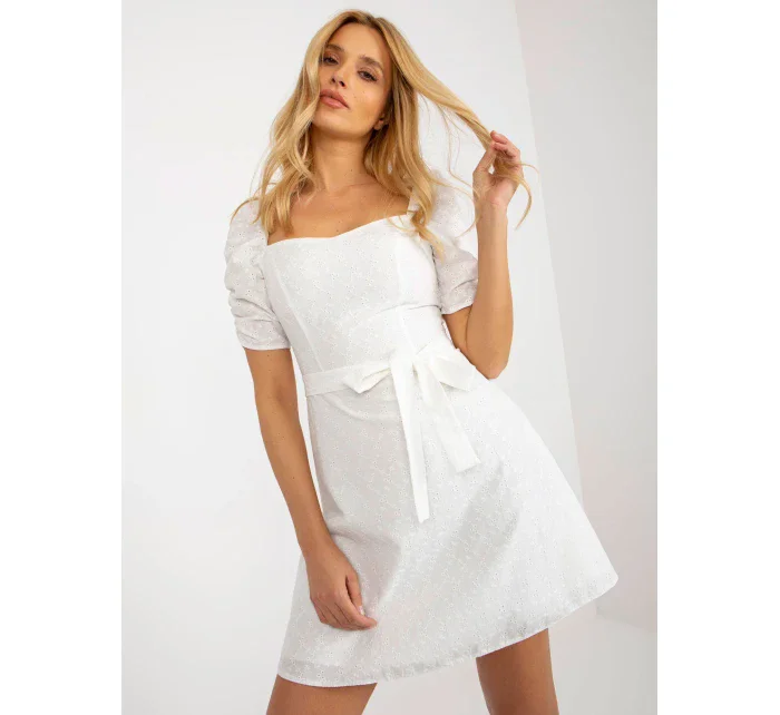 Dámské šaty LK SK 508994 .43P ecru - FPrice