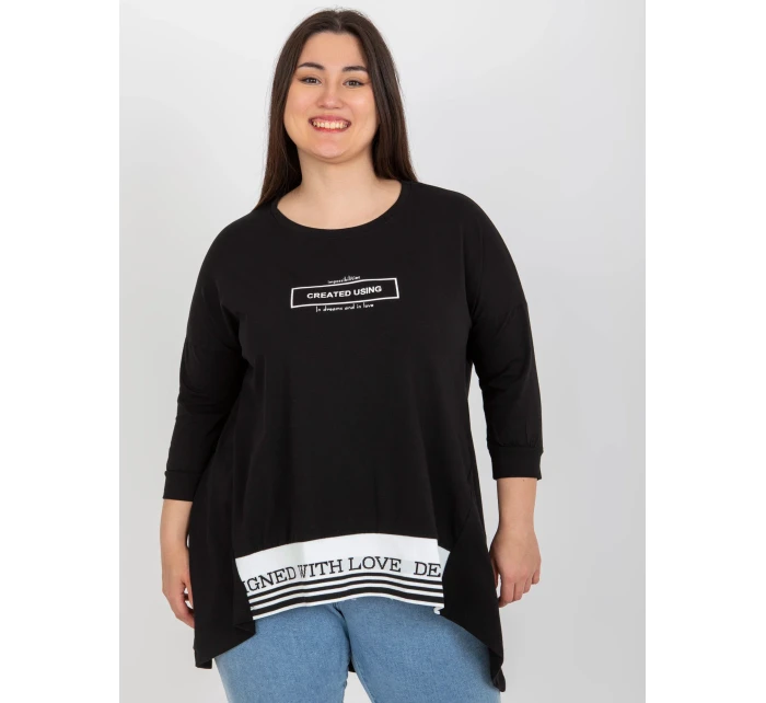 Tunika RV TU 7779.69 černá Tunika RV TU 7779.69 černá