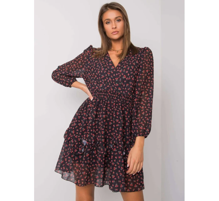 Šaty TW SK BI 0928 2.23 černá a červená