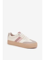 Dámské nízké tenisky LEE Ailani Women Low – ecru bílá Dámské nízké tenisky LEE Ailani Women Low – ecru bílá