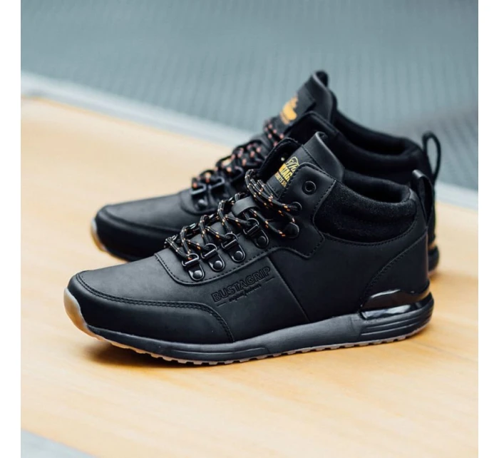 Pánské kotníkové boty Jogger MRM4A Černá - Bustagrip Pánské kotníkové boty Jogger MRM4A Černá - Bustagrip