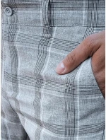 Pánské světle šedé kalhoty Dstreet model 21977296 - FashionStreet Pánské světle šedé kalhoty Dstreet model 21977296 - FashionStreet