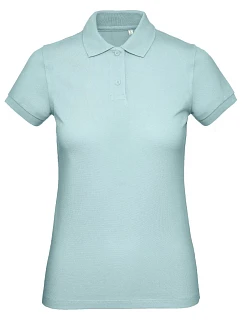 B&C Inspire Polo /women_° Dámské piqué polo z bio bavlny 01.0440 millennial mint