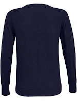 NEOBLU Sullivan Women Dámský svetr s výstřihem do V 24.3988 night blue NEOBLU Sullivan Women Dámský svetr s výstřihem do V 24.3988 night blue