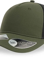 Atlantis Headwear Zion 5 panelová Trucker kšiltovka 33.0120 olive/black