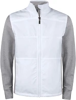 Cutter & Buck Jacket Men Pánská hybridní strečová bunda white model 22472201 Cutter & Buck Jacket Men Pánská hybridní strečová bunda white model 22472201