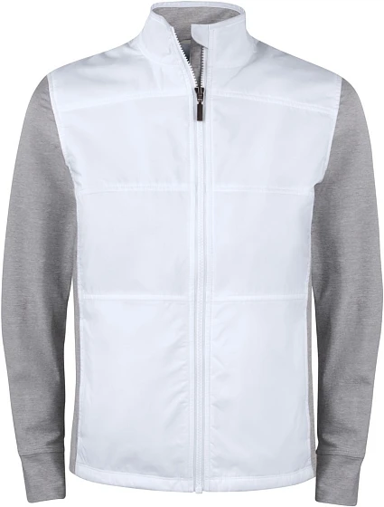 Cutter & Buck Stealth Jacket Men Pánská hybridní strečová bunda 68.1442 white Cutter & Buck Stealth Jacket Men Pánská hybridní strečová bunda 68.1442 white