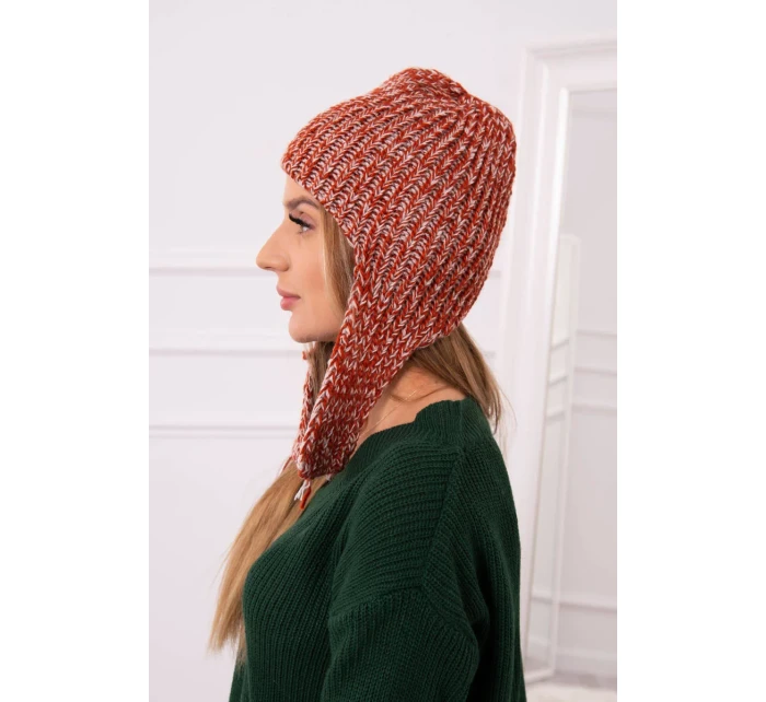 Dámská klapka na uši Jana K314 červená Dámská klapka na uši Jana K314 červená