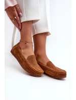 Dámské semišové mokasíny Camel S.Barski LR755