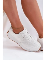 Dámské Tenisky Na Platformě Big Star model 21693863 HiPoly System Bílé - Big Star Shoes Dámské Tenisky Na Platformě Big Star model 21693863 HiPoly System Bílé - Big Star Shoes