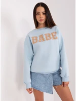 Bluza EM BL 617 model 18909385 jasny niebieski - FPrice Bluza EM BL 617 model 18909385 jasny niebieski - FPrice