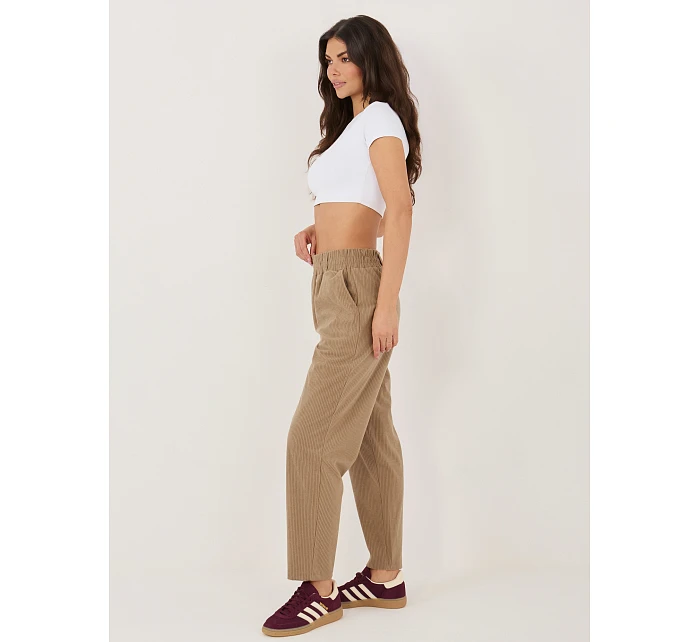 Spodnie RV SP model 22109717 ciemny bezowy - FPrice Spodnie RV SP model 22109717 ciemny bezowy - FPrice