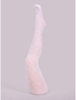 Yoclub Dívčí neprůhledné punčocháče z mikrovlákna 40 Den se vzorem RAM-0126G-0140 White