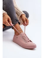 Dámské klasické tenisky Big Star – růžové