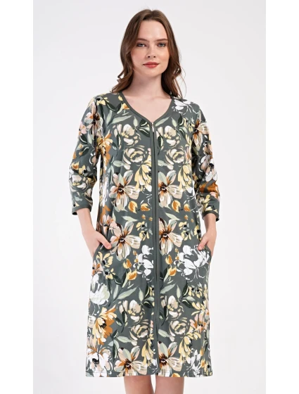 Dámské domácí šaty s tříčtvrtečním rukávem model 21154979 - Vienetta