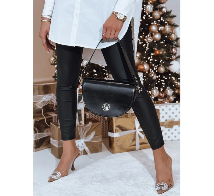 Kožená kabelka ONYX černá FashionStreet GY0042