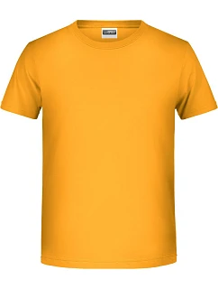 Daiber 8008B Chlapecké tričko z bio bavlny 02.808B gold yellow