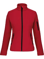 K 400 Dámská 3vrstvá softshellová bunda model 22508679 red - Kariban K 400 Dámská 3vrstvá softshellová bunda model 22508679 red - Kariban