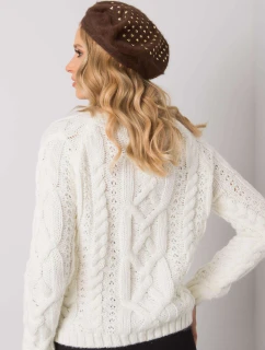 Dámská čepice CHA9116 hnědá