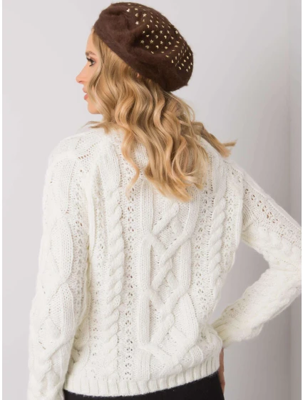 Dámská čepice CHA9116 hnědá Dámská čepice CHA9116 hnědá