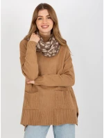 Tunelová šála AT KM ENEC B63 1.44P tmavě lila Tunelová šála AT KM ENEC B63 1.44P tmavě lila