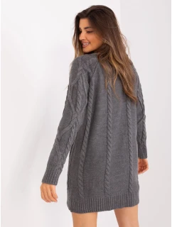 Šaty BA SK 8012 1.66P tmavě šedá
