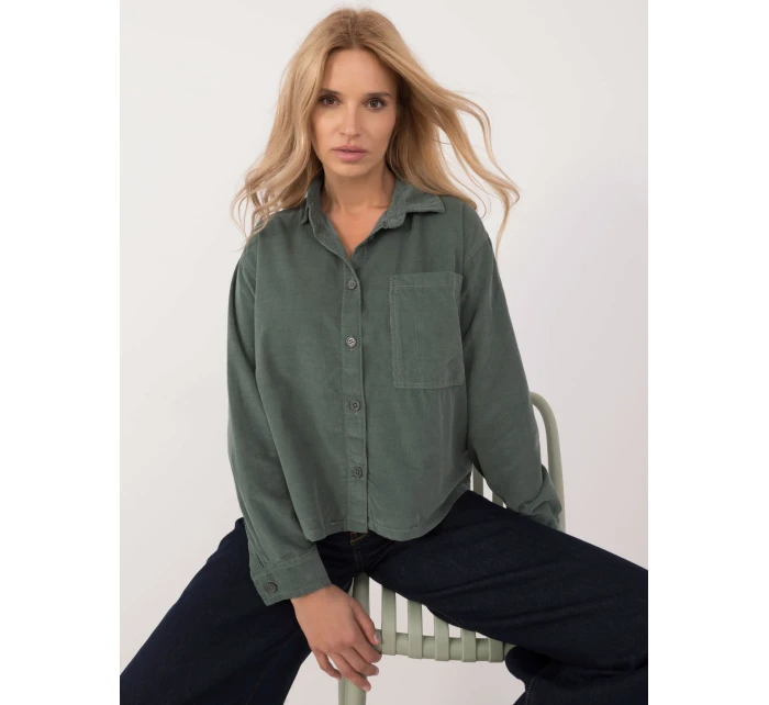 Koszula model 20497638 ciemny zielony - FPrice