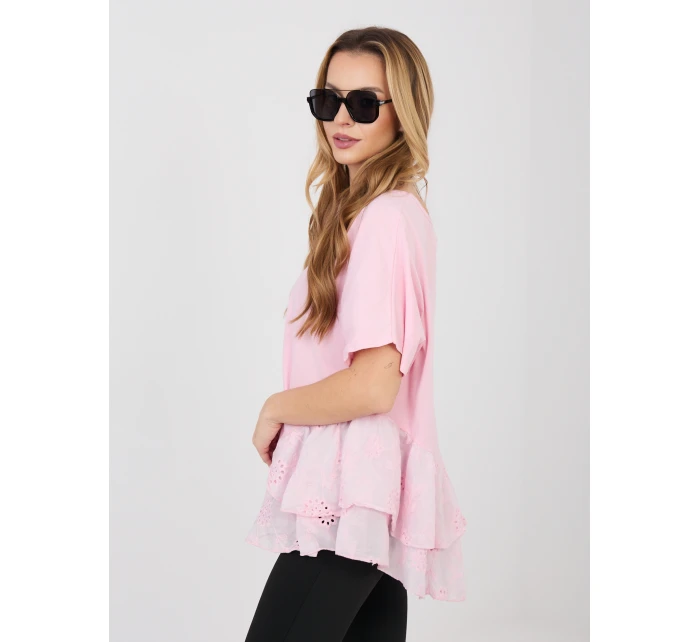 Bluzka IT BZ model 22031432 jasny różowy - FPrice