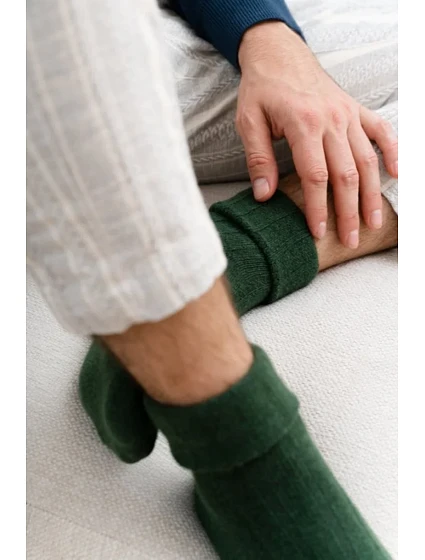 ALPAKOVÉ PONOŽKY 50% PÁNSKÉ 044